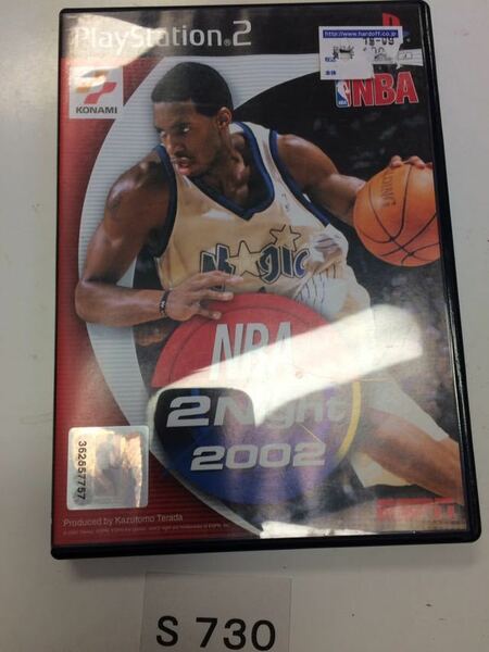 NBA 2 Night 2002 SONY PS 2 プレイステーション PlayStation プレステ 2 ゲーム ソフト 中古