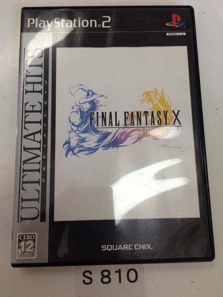 SQUARE ENIX スクエニ ファイナルファンタジー X 10 PS 2 プレイステーション PlayStation ロールプレイング RPG ゲーム ソフト 中古 