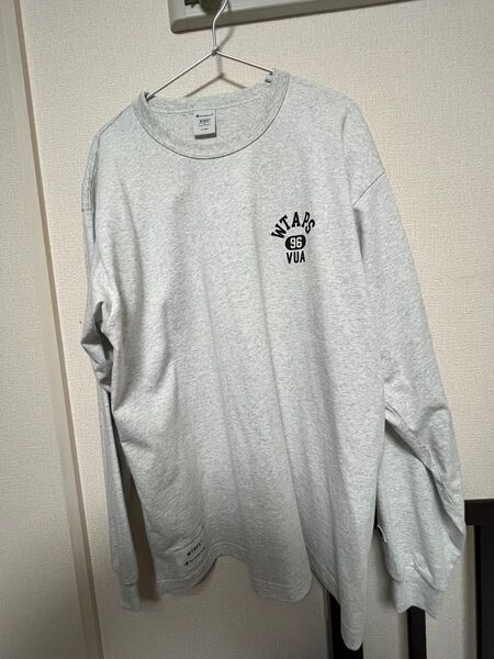 ダブルタップス WTAPS champion長袖Tシャツ グレー