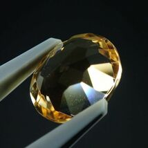 シトリン 0.8g SHT388 ブラジル産 黄水晶 ルース 天然石 原石 鉱物 パワーストーン_画像4