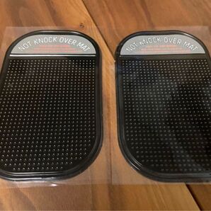 ポストジェネラル◆ノットノックオーバーマット◆ブラック◆2枚セット