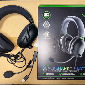 Razer blackshark V2 + USB SOUND CARD