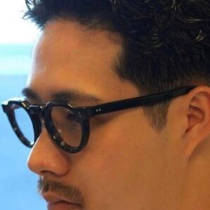 クラウンパント サングラス 黒ぶち眼鏡 フレンチビンテージ メガネ ラウンド型