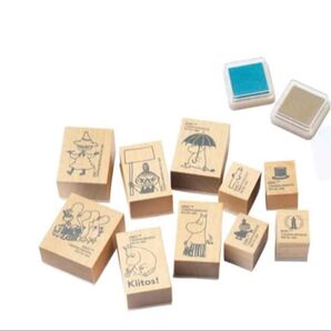 ムーミン 木製スタンプセット リンネル2025年4月増刊号付録 新品未開封