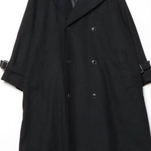 2024バージョン Wool melton over coat/ウールメルトンオーバーコート ウール混