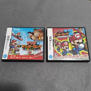 マリオvs.ドンキーコング 突撃!ミニランド & マリオvs.ドンキーコング2 ミニミニ大行進! ニンテンドーDS ソフト 2本