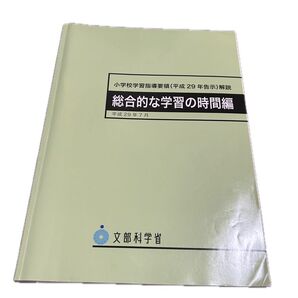 【小学校学習指導要領 総合的な学習の時間編 】