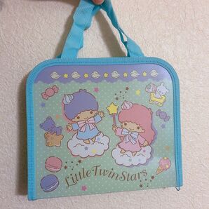 2014年 ヴィンテージ 平成レトロ サンリオ リトルツインスターズ キキララ 手提げバック