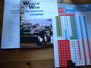 World at War　No.02　The　Solo,oms　Campaogn　ソロモンキャンペーン　未カット未使用　ルール和訳付