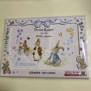 三菱UFJ信託銀行 ピーターラビット 卓上カレンダー 2026