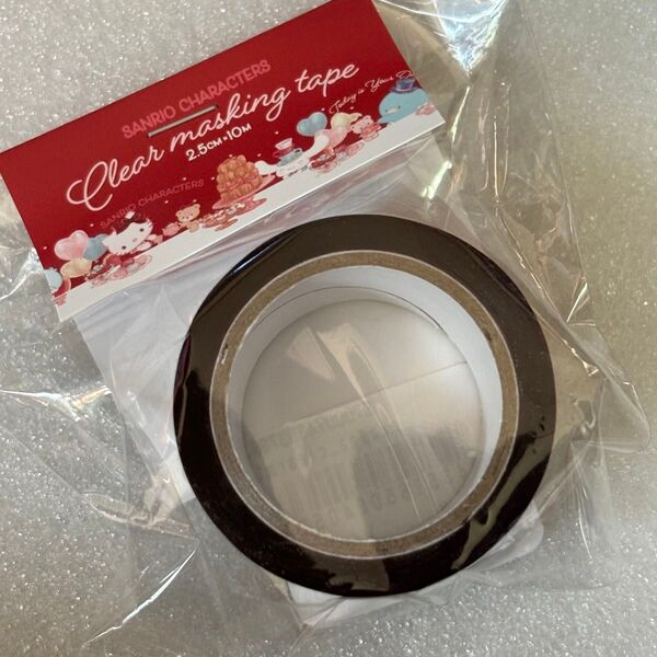 オカッパラバー クリアマスキングテープ