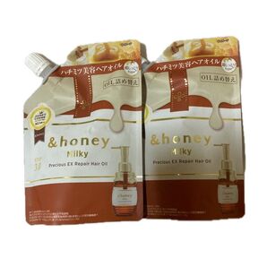アンドハニー ミルキー ヘアオイル 3.0 75mL 詰め替え用