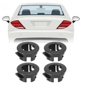 自動車パークセンサーリテーナーホルダーシルバートヨタ4個入り 車