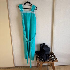 メンズ入浴介護用エプロン&長靴サイズLL