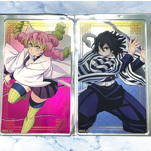 鬼滅の刃 無限城編 アクリルカード 伊黒小芭内 甘露寺蜜璃