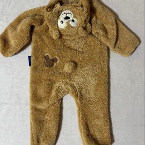 土日特価 ディズニー 公式 ダッフィー 着ぐるみ ロンパース カバーオール 90サイズ