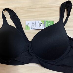 リラックス お肌にやさしいブラ LL ブラック