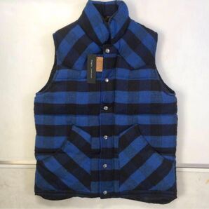 ■送料無料■期間限定!!"Trap/u 新作 中綿ブロック・チェックベスト"