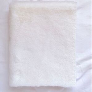 フェイクファー ぬいぐるみ用 生地 ボア ホワイト