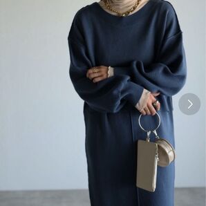 ap retro ニットワンピース