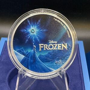 2023年ディズニー・フローズン10周年記念 エルサ 1オンス プルーフ銀貨