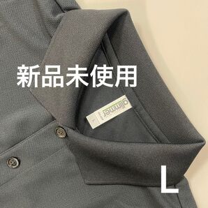 UVカット ドライ ポロシャツ 半袖【302-ADP】L ブラック【3244】