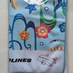 JAL 日本航空 オリジナルクールタオル キッズノベルティ ひんやりタオル タオル