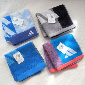 〇出品限り特価〇adidas〇アディダス〇タオルハンカチセット スポーツ 野球 サッカー バスケット 陸上