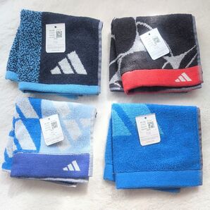 〇出品限り特価〇adidas〇アディダス〇タオルハンカチセット スポーツ 野球 サッカー バスケット 陸上