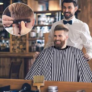 ヘアカットクロス 理容美容室 セルフクロス ケープ 新品未使用 プロ用