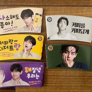 【5種セット】韓国 COMPOSE COFFEE BTS テテ カップホルダー