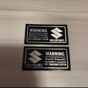 スズキ セキュリティステッカー