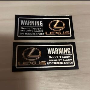 レクサス セキュリティステッカー