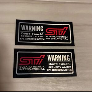 スバル セキュリティステッカー