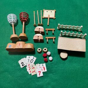 シルバニアファミリー がんばれ運動会セットなどまとめて ジャンク