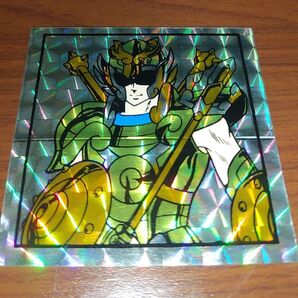 聖闘士星矢 セイントセイヤ シール LIBRA ライブラ アマダ プリズム キラ 当時物 レア