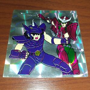 聖闘士星矢 セイントセイヤ シール アンドロメダ瞬 アマダ プリズム キラ 当時物 レア