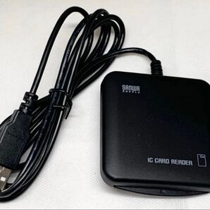 ICカードリーダー ADR-MNICUBK サンワサプライ 動作確認済み