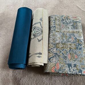 着物 普段着用 帯 3点 まとめ売り