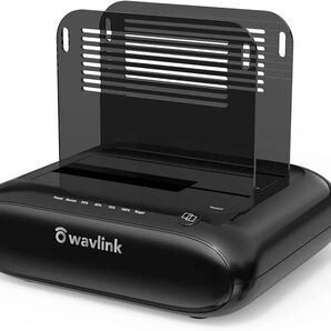 WAVLINK デュアルベイHDDスタンド外部ハードドライブドッキングステーション USB 3.0 to SATA 1/2/3