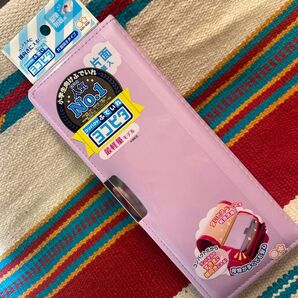 サンスター ヨコピタ コンパクトふでいれ 筆箱 パープル 小学生向け