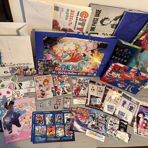 2025アニメジャパン◆プロモーショングッズ 30点超セット◆ペーパーバッグ ステッカー◆小林さんちのメイドラゴンワンピース