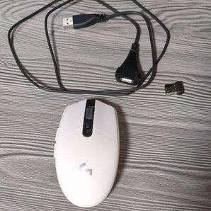 Logicool G ロジクール G304 ゲーミングマウス ホワイト