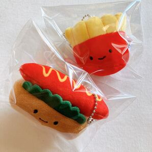 にっこりーノ ファーストフードのぬいぐるみ