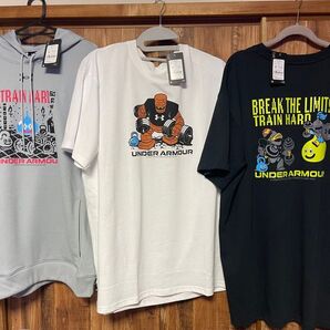 プレミアム・アウトレット×「ドラゴンクエスト」『JOIN THE QUEST!』アンダーアーマー Tシャツ パーカー 未使用