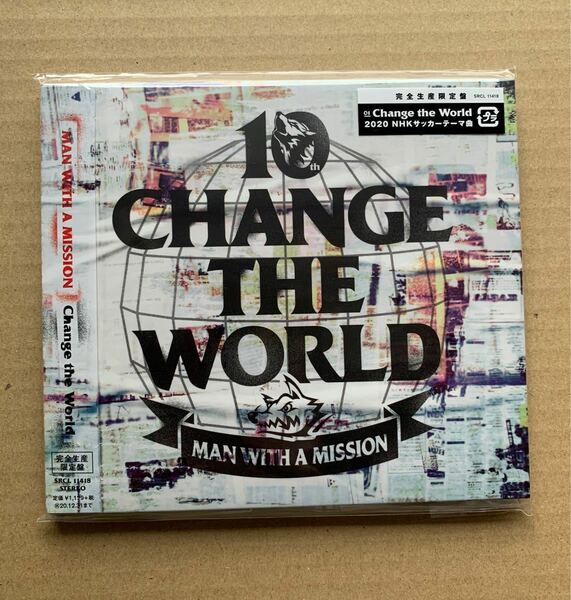 【新品未開封】Change the World 完全生産限定盤 MAN WITH A MISSION マンウィズ 