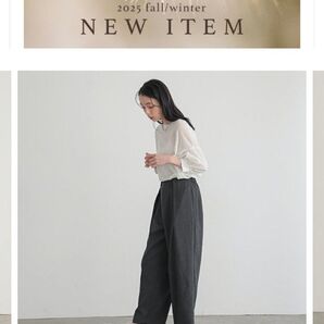 フォーシー サマーツイードデザインタックパンツ+ベスト