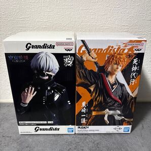 【新品未開封】Grandista BLEACHブリーチ 黒崎 一護 東京喰種 トーキョーグール 金木研 フィギュア 2個セット