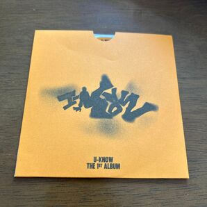 (Tabloid ver③)東方神起 ユノ I-KNOW アルバム CDのみ