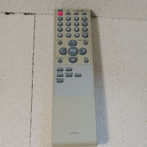 オリオン ORION CT-014 テレビリモコン デジタルメニュー対応 動作品